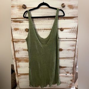 Free People Green Cover-Up